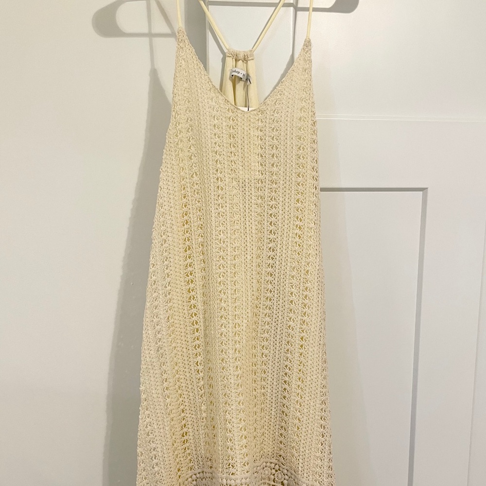 Bishop and Young Cream Dress NWT Size: Small